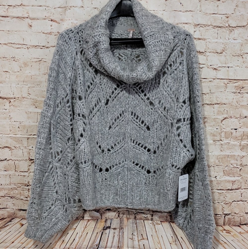 Free People Nimbus Cloud Cowl Pullover Knit - Picture 8 of 8